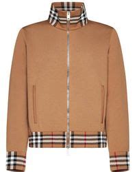 mens burberry track jacket|Burberry bomber track jacket.